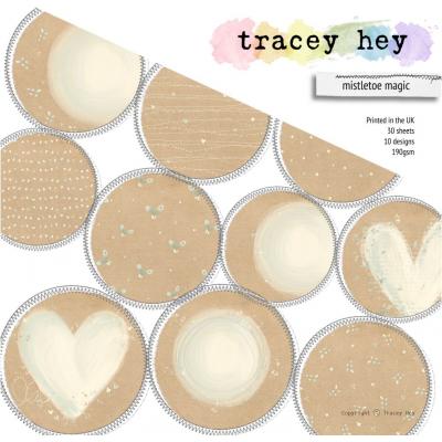 Tracey Hey Paper Pad - Mistletoe Magic